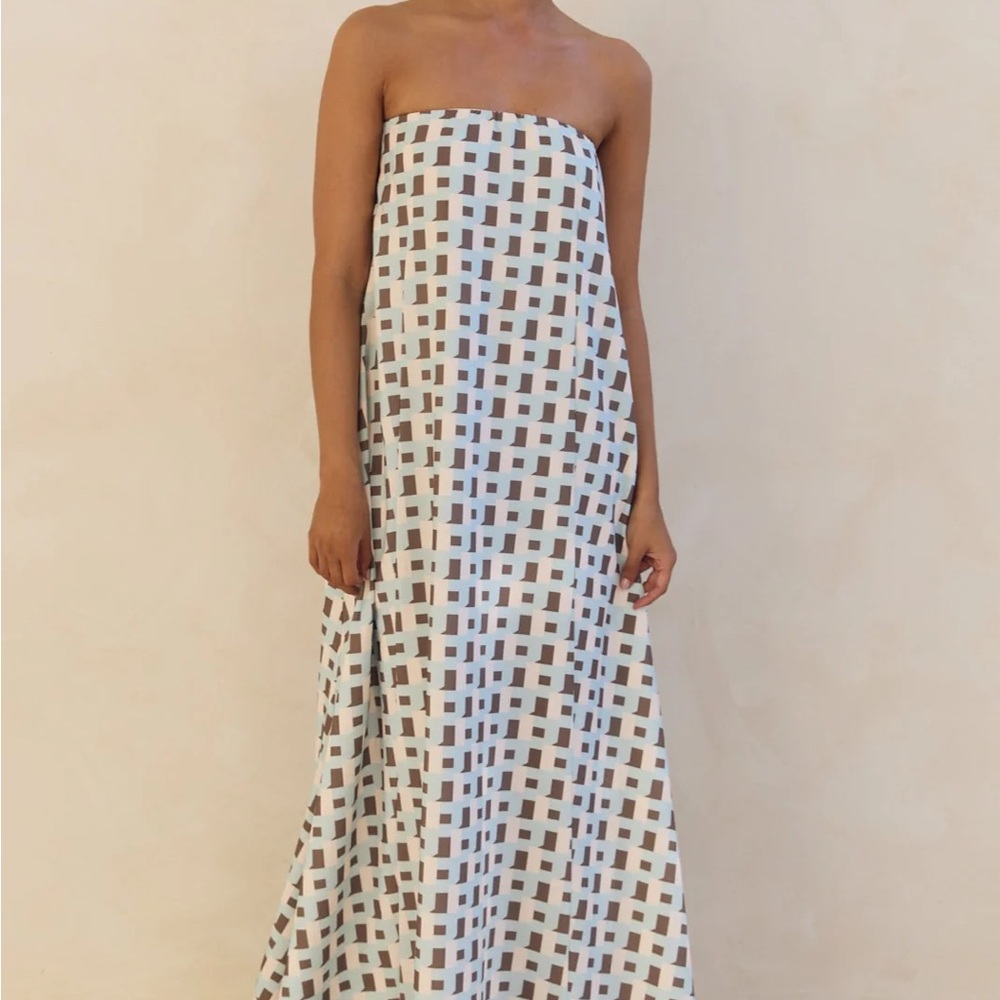 NWT!!! RUNAWAY SCOUT SIENA MAXI DRESS (AQUA)